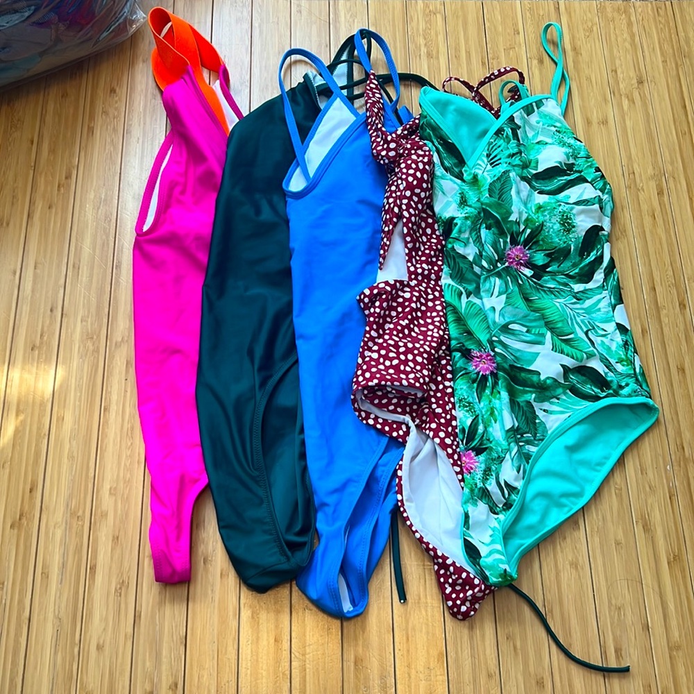 5 one piece swimsuits